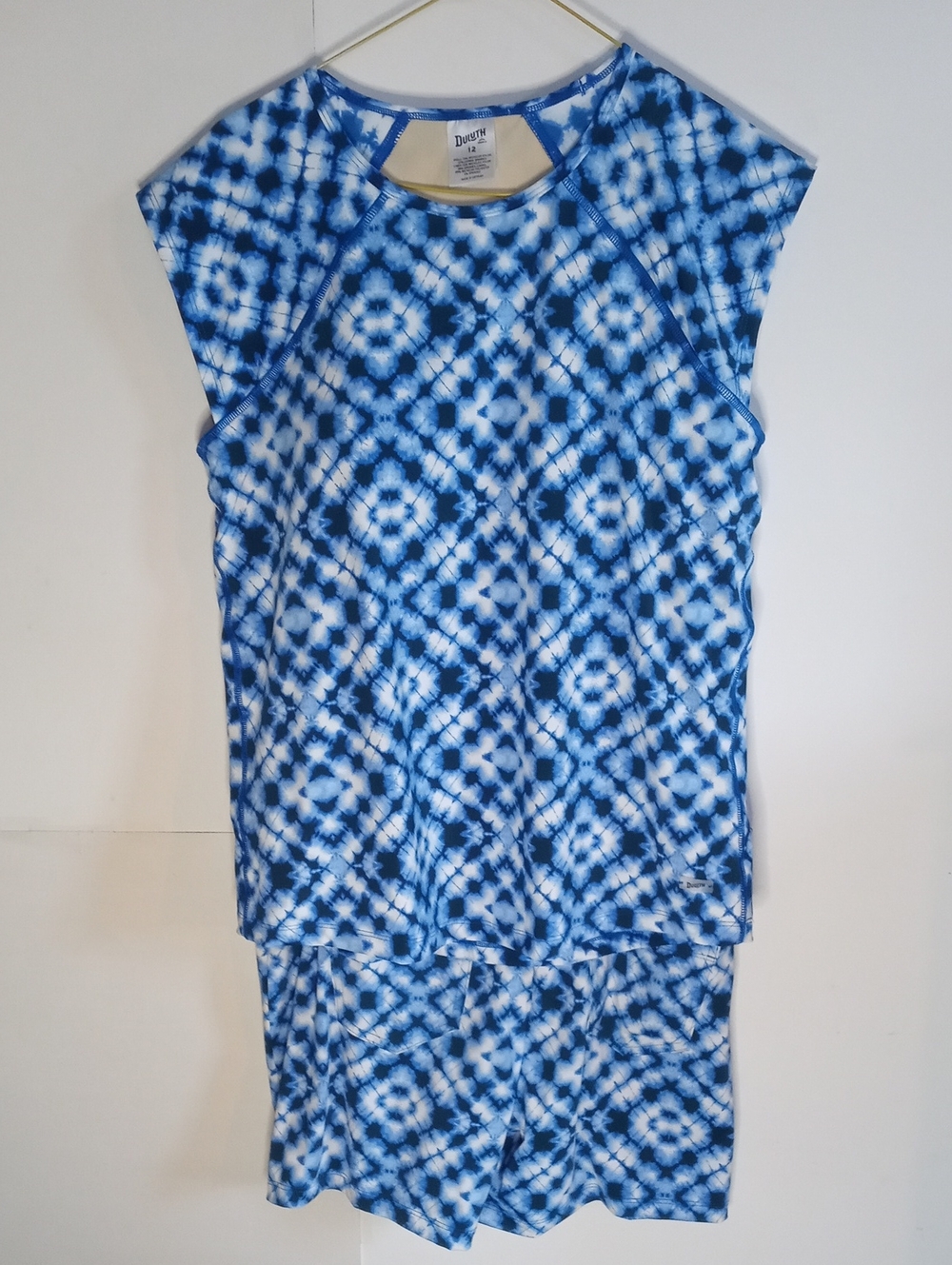 Duluth "Suit Up" Swim Tankini Top And Matching Swim Skort NWOT